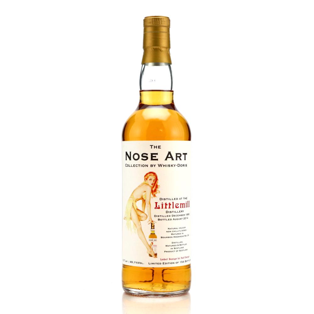 Littlemill 1990 Whisky-Doris Nose Art
