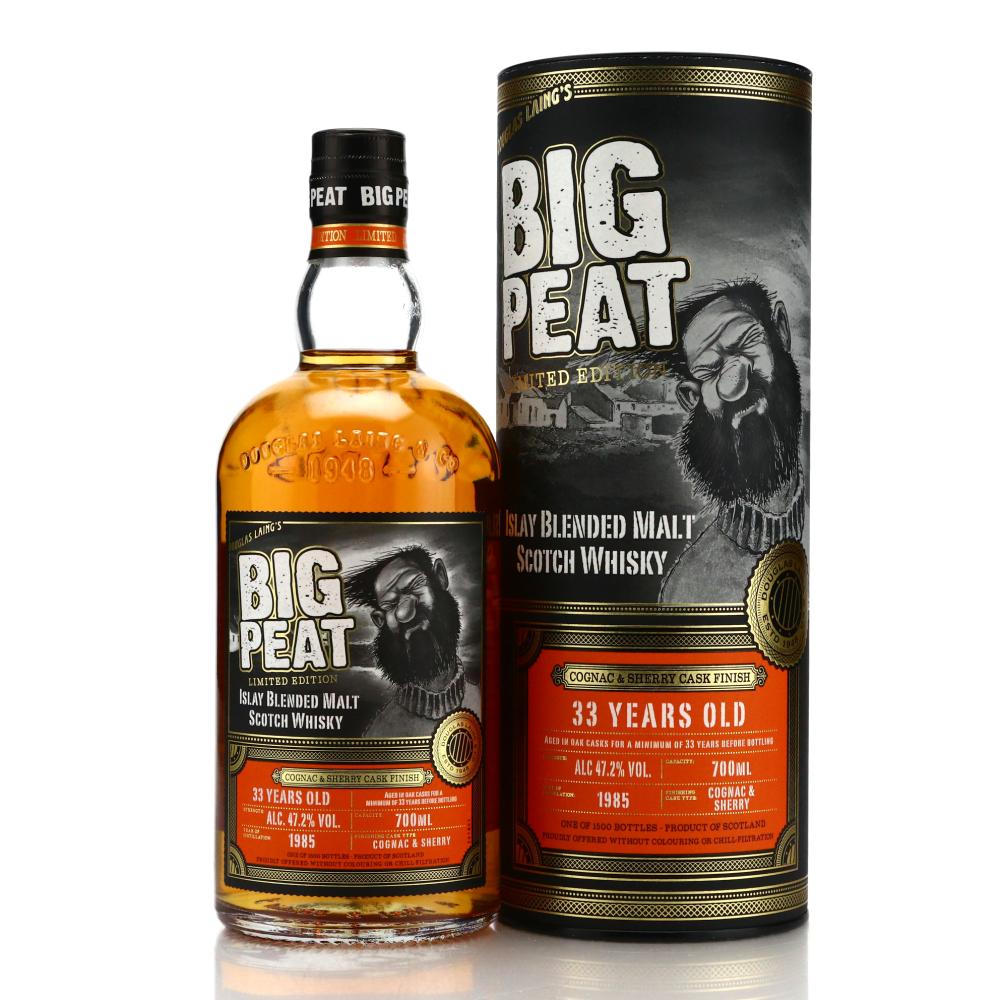 Big Peat 1985 Cognac and Sherry Finish 33 Year Old