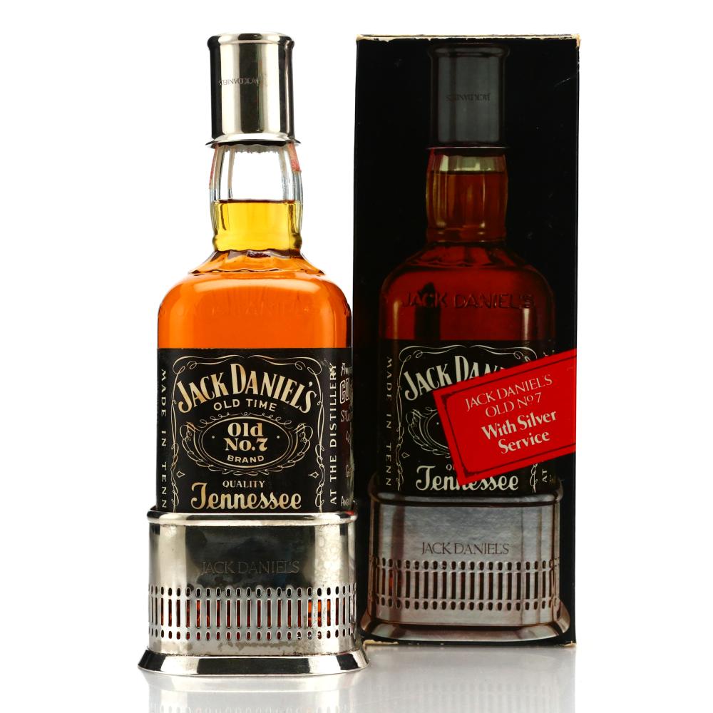 Jack Daniel's Old No.7 Brand with Silver Service