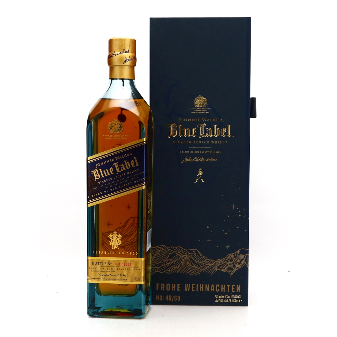 Johnnie Walker Blue Frohe Weihnachten Limited Edition