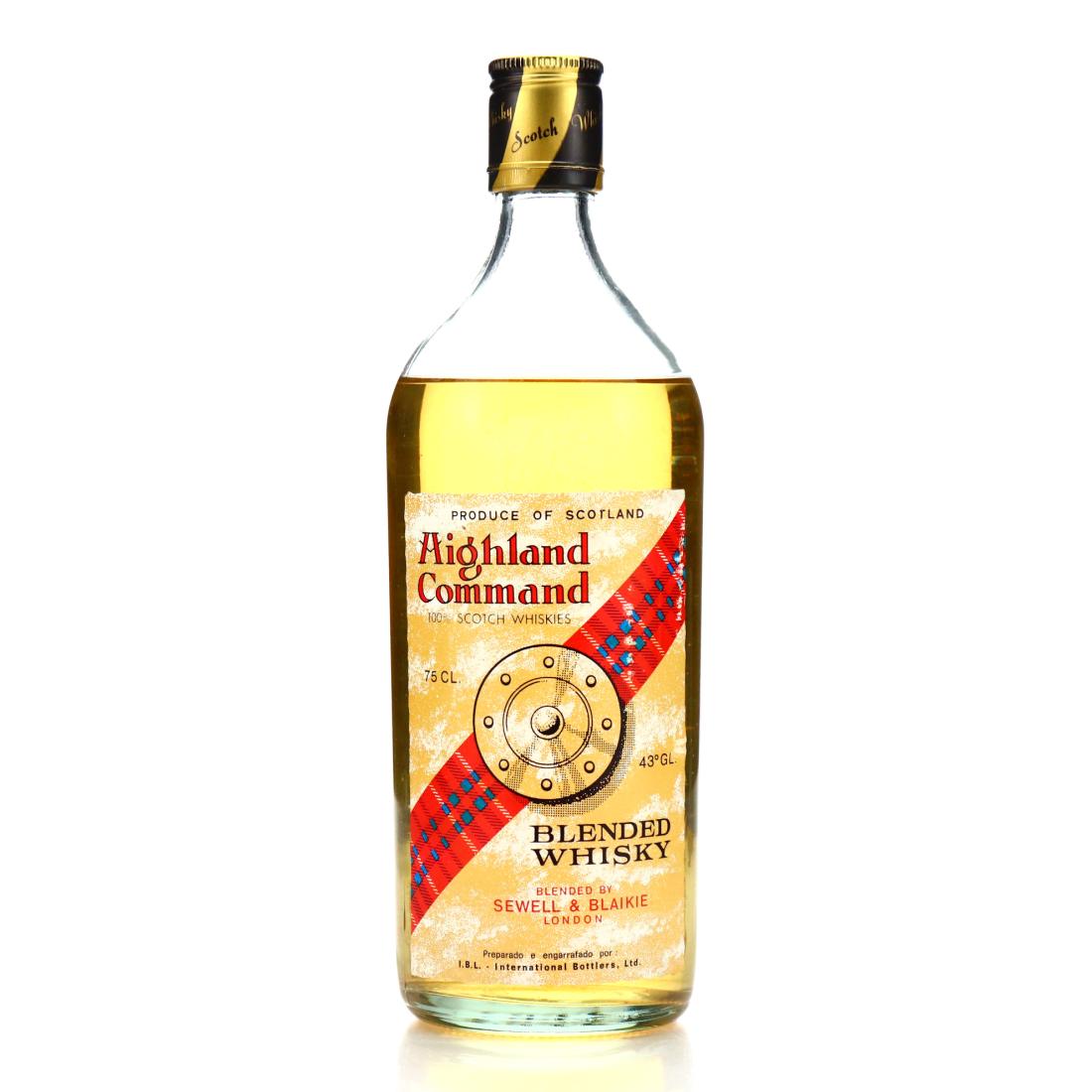 Highland Command Finest Scotch Whisky 75cl Whisky | Whisky Auctioneer