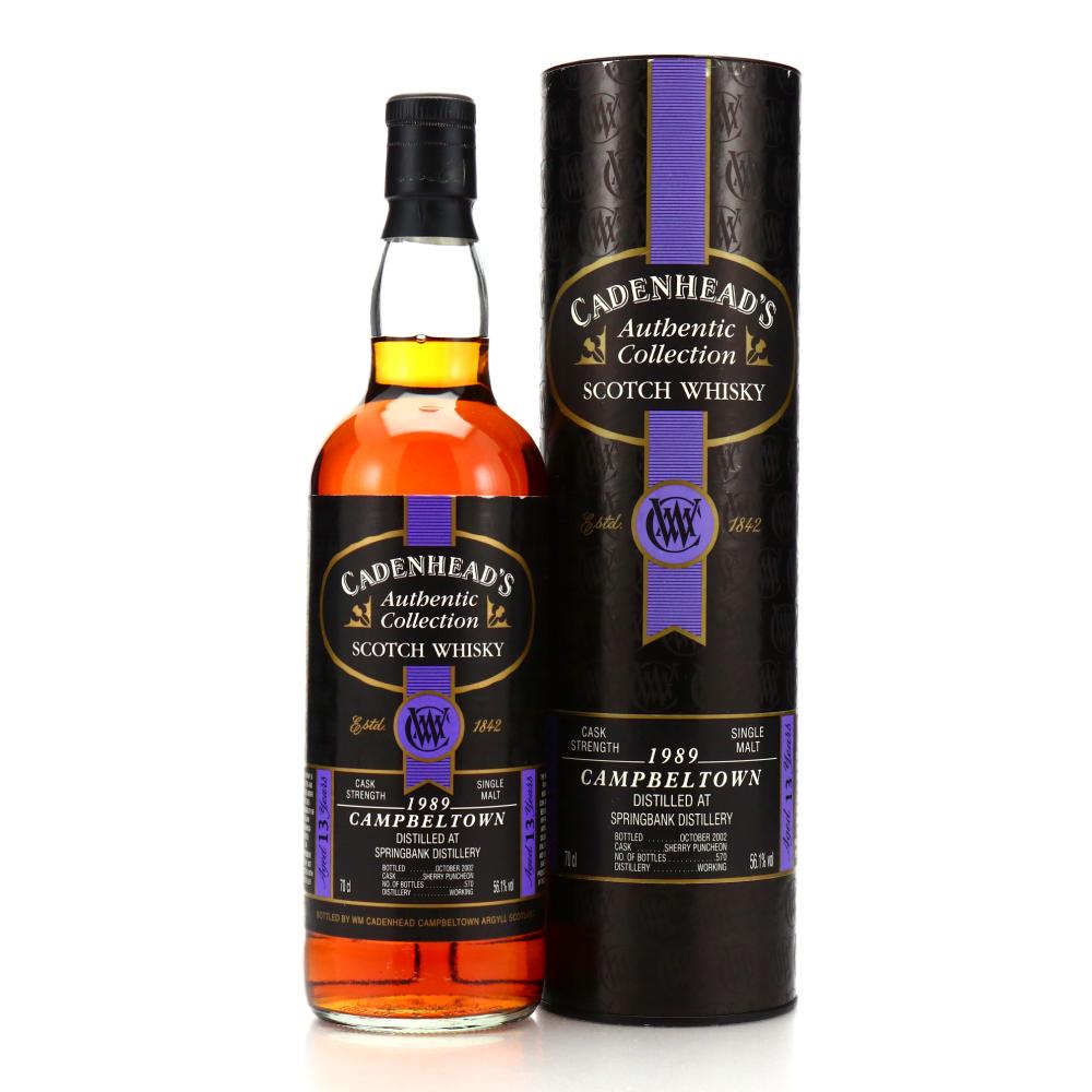 Springbank 1989 Cadenhead's 13 Year Old