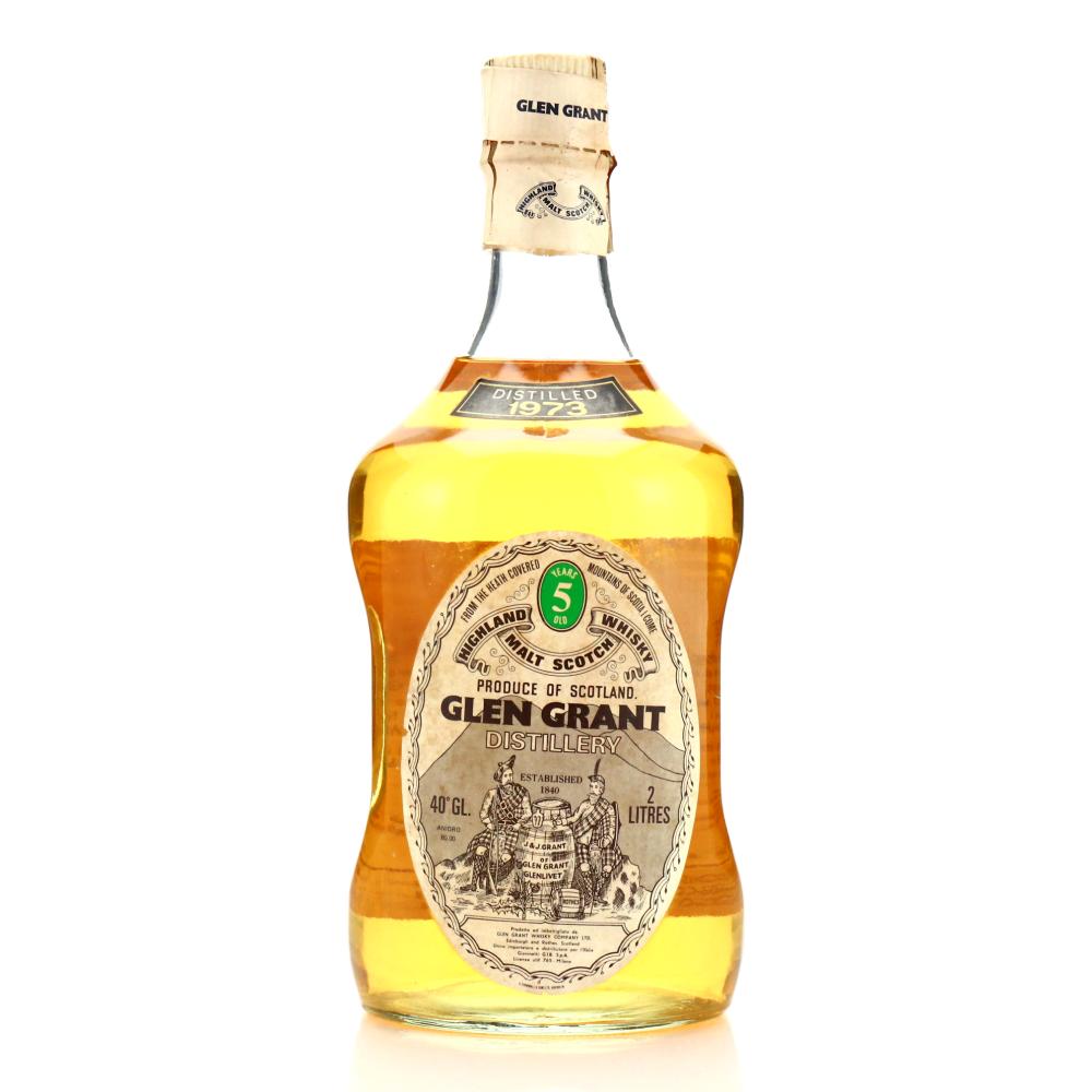 Glen Grant 1973 5 Year Old 2 Litre / Giovinetti Import