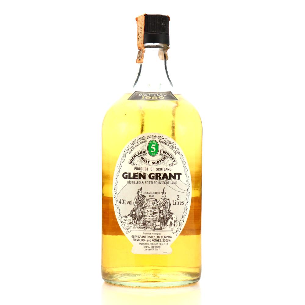 Glen Grant 1980 5 Year Old 2 Litre / Seagram Italia Import