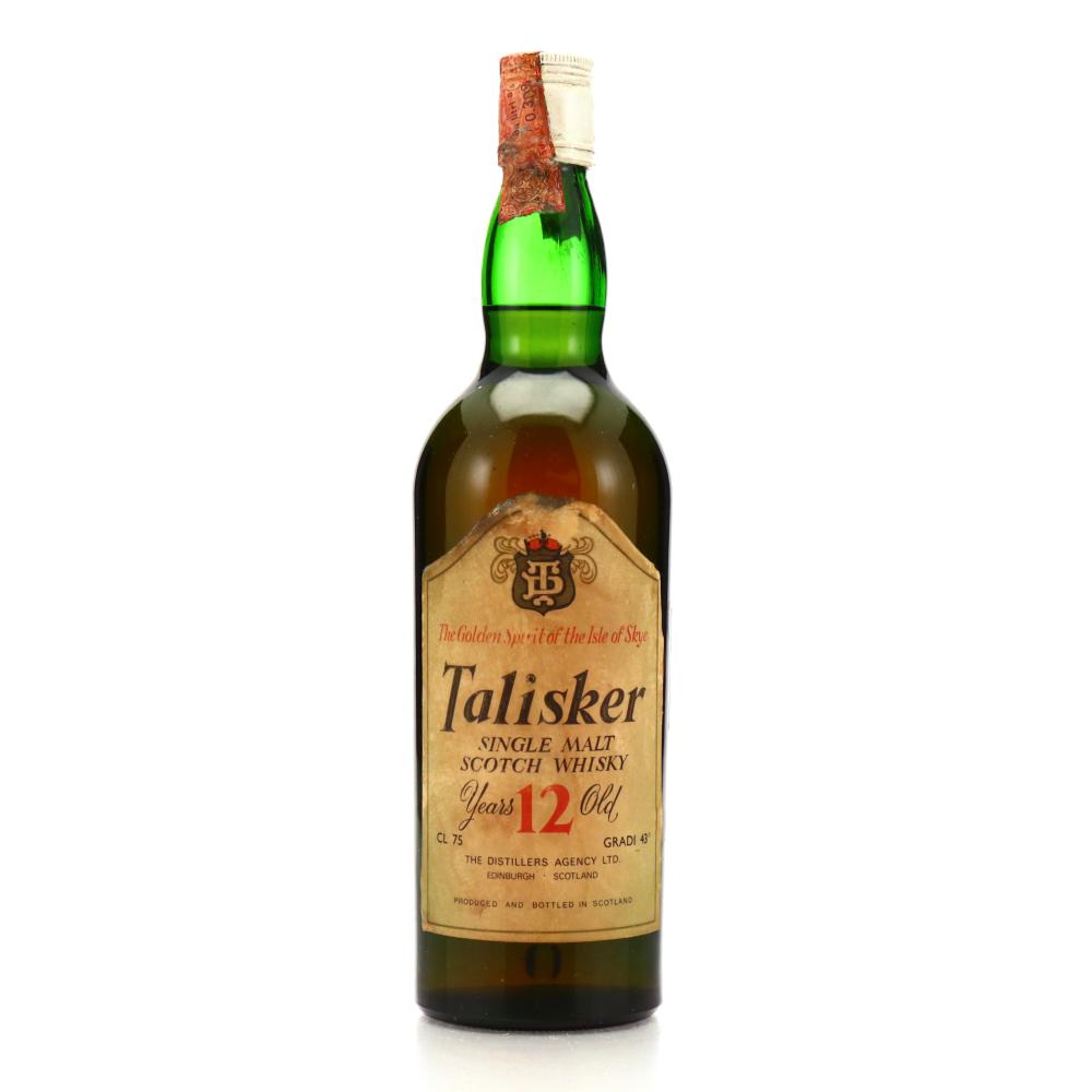 Talisker 12 Year Old Distillers Agency 1970s