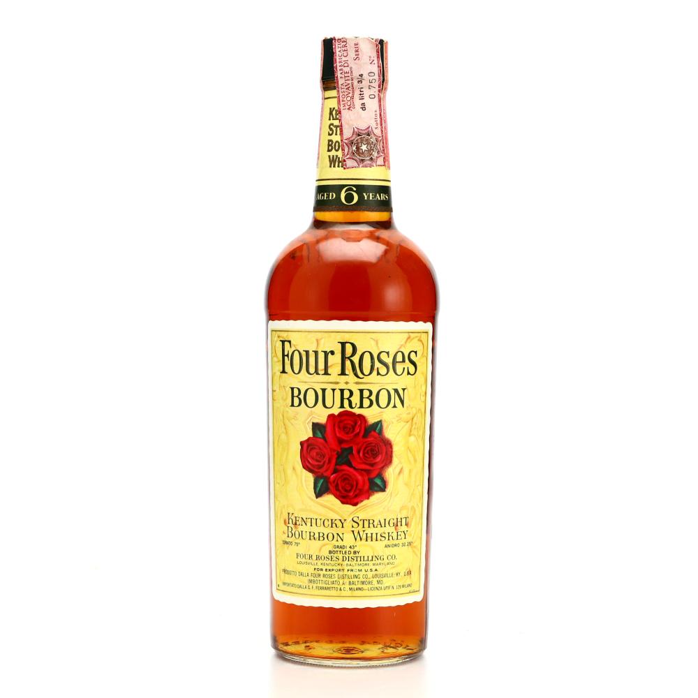 Four Roses 6 Year Old Kentucky Straight Bourbon 1971 / Ferraretto Import