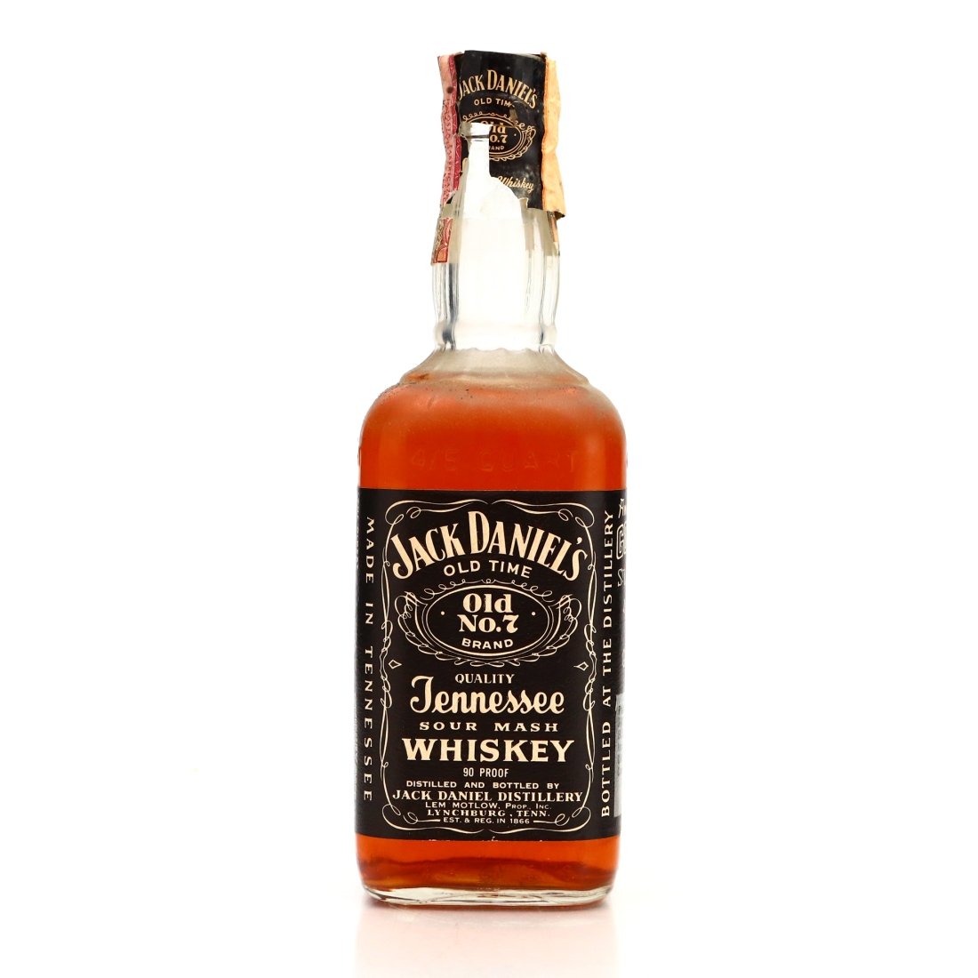 Jack Daniel's Old No.7 90 Proof 1970s