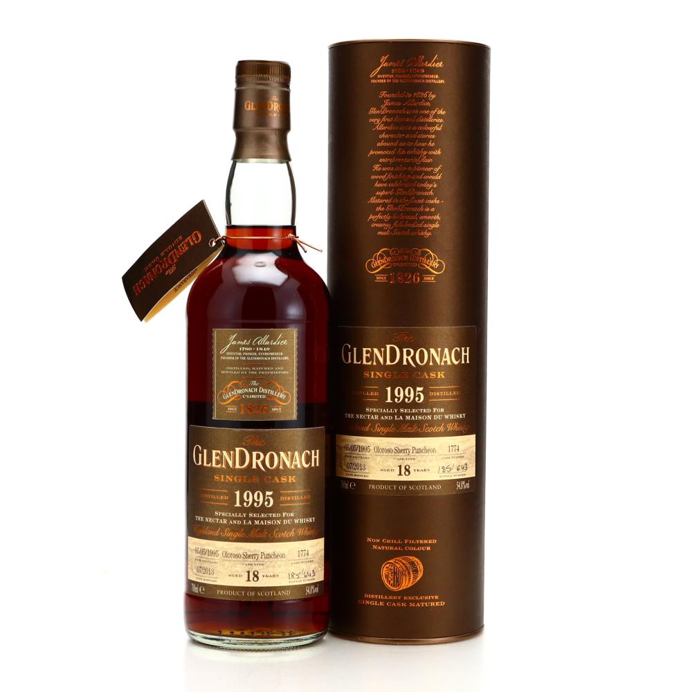 Glendronach 1995 Single Oloroso Cask 18 Year Old #1774 / The Nectar & LMDW