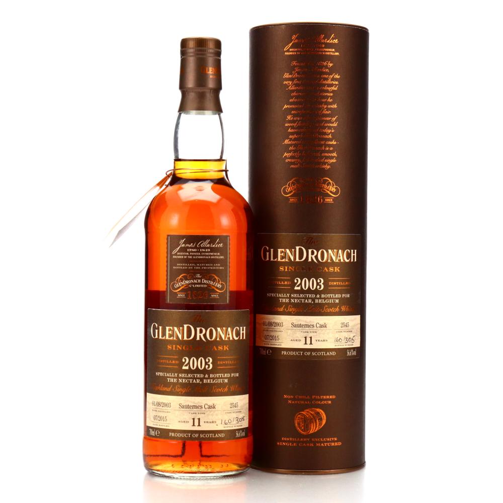 Glendronach 2003 Single Sauternes Cask 11 Year Old #2545 / The Nectar