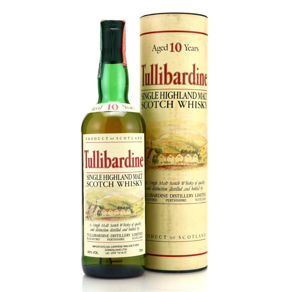 Tullibardine 10 Year Old 1990s/ Italian import