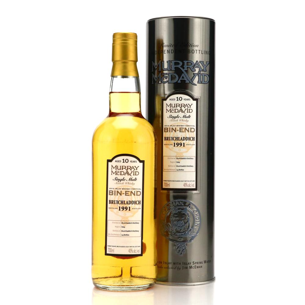 Bruichladdich 1991 Murray McDavid 10 Year Old / Bin End
