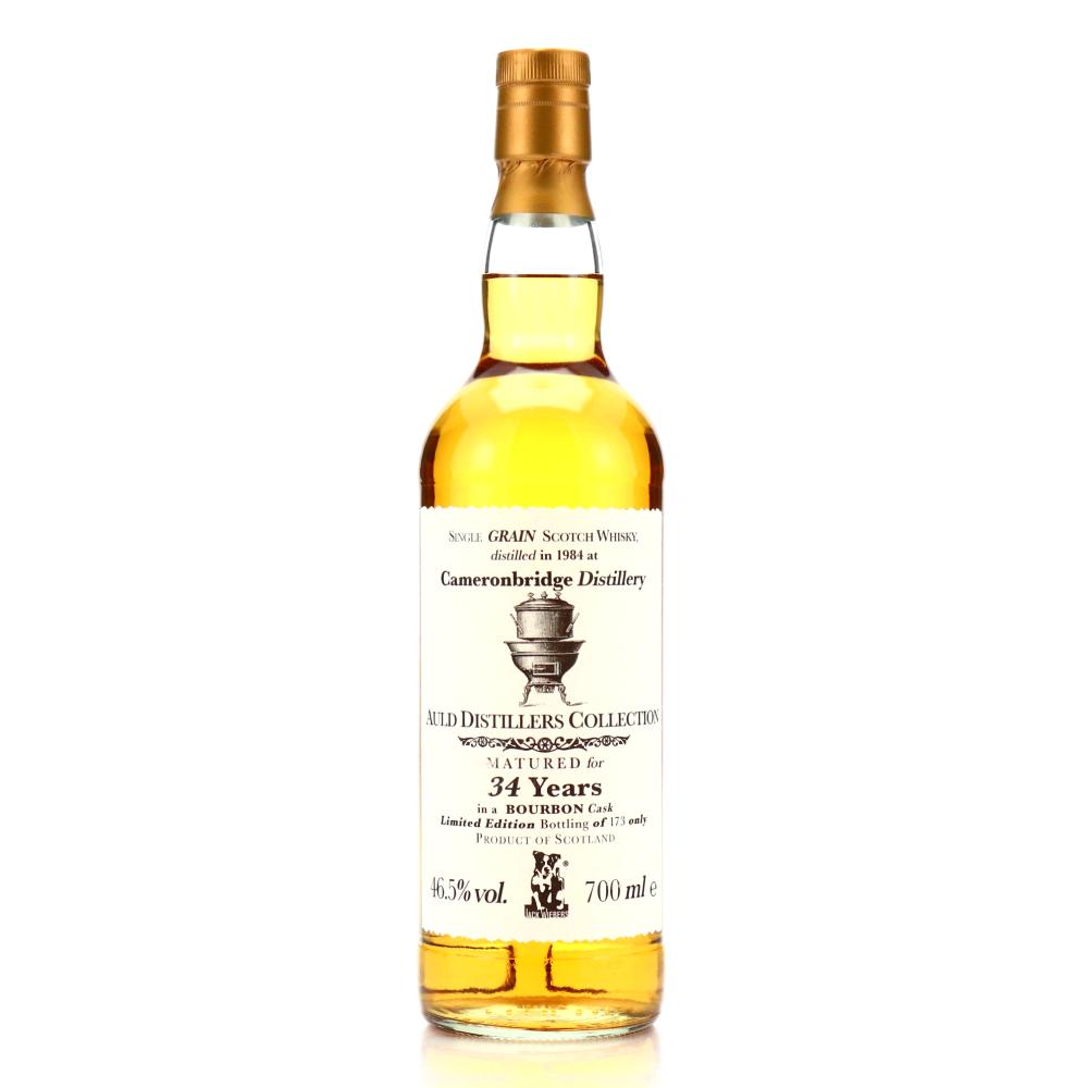 Cameronbridge 1984 Jack Wiebers 34 Year Old Auld Distillers Collection