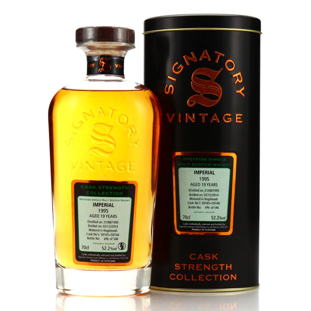Imperial 1995 Signatory Vintage 19 Year Old Cask Strength