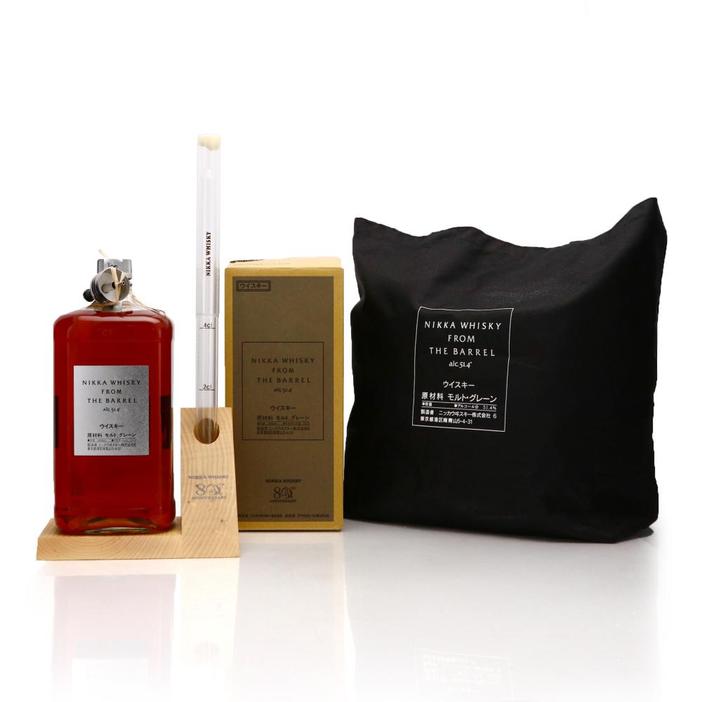 Nikka from the Barrel 3 Litre / 80th Anniversary Gift Set