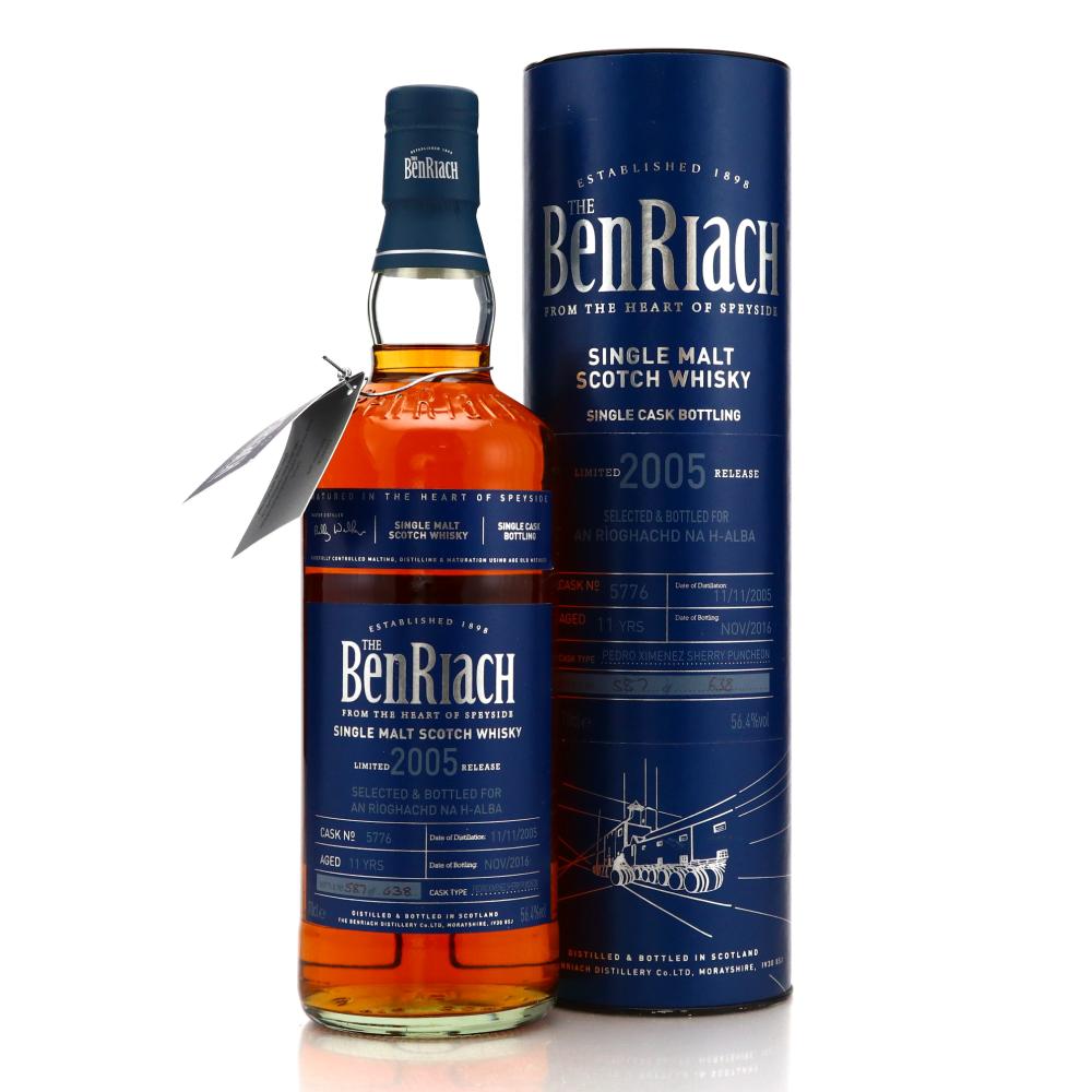 Benriach 2005 Single PX Cask 11 Year Old #5776 / An Rioghachd na h-Alba