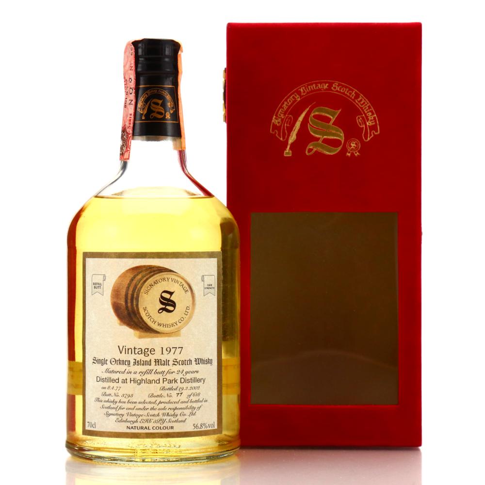Highland Park 1977 Signatory Vintage 24 Year Old