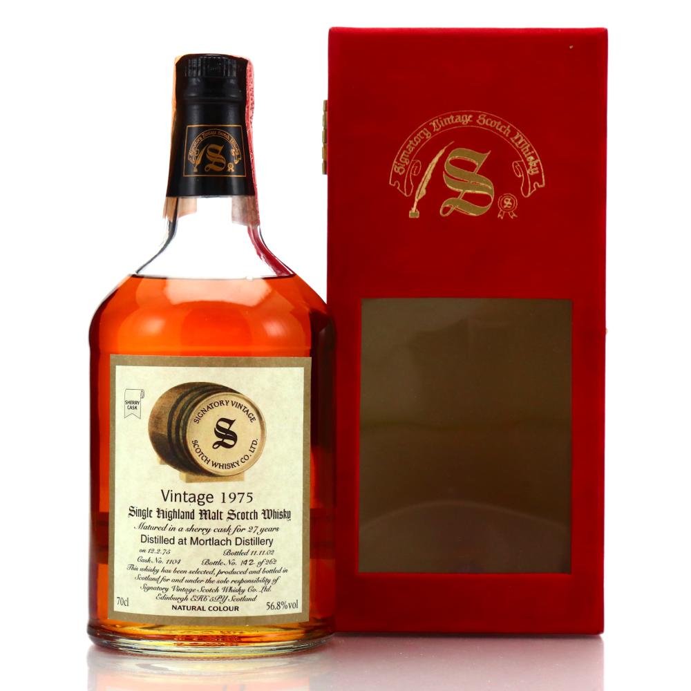 Mortlach 1975 Signatory Vintage 27 Year Old