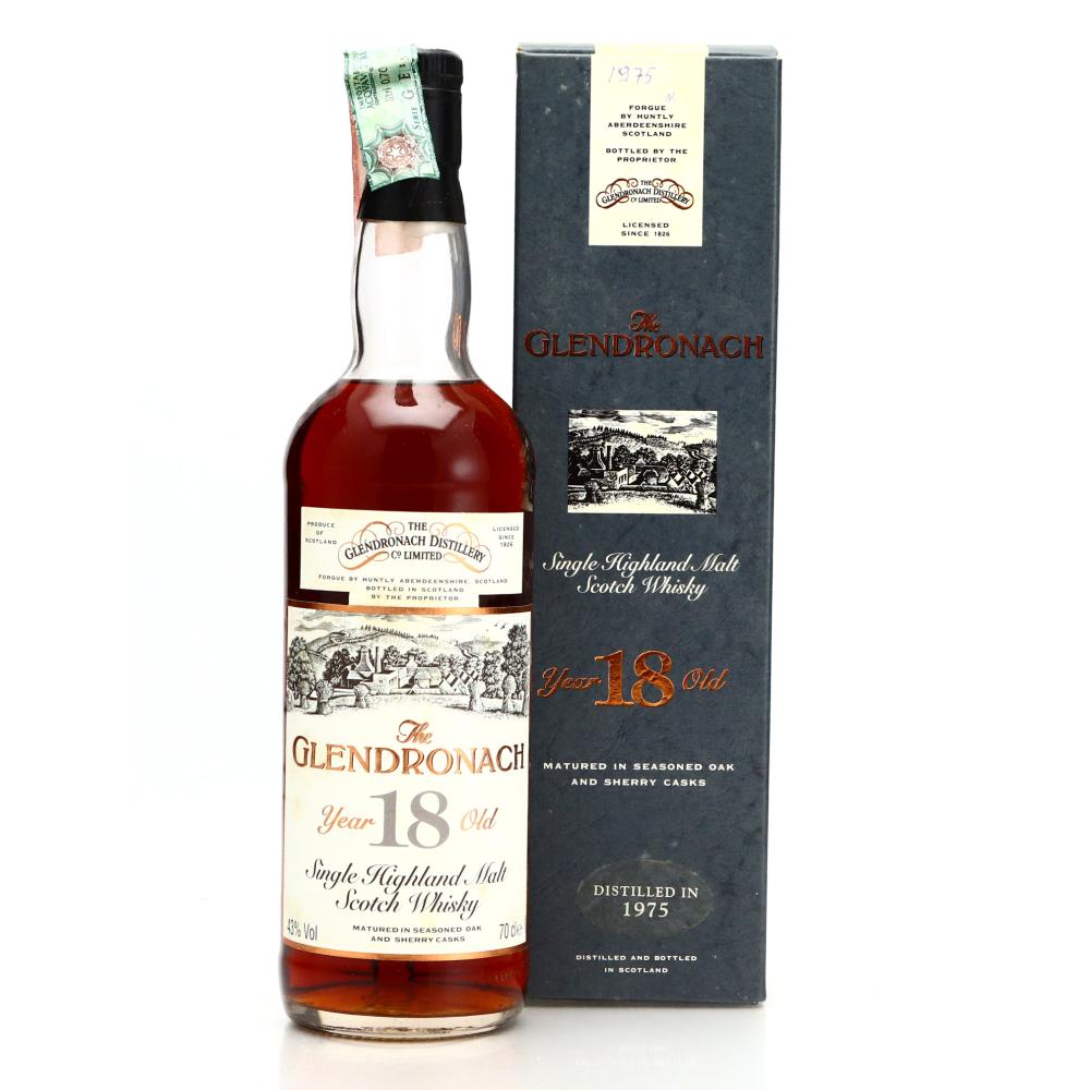 Glendronach 1975 18 Year Old / Previ Import