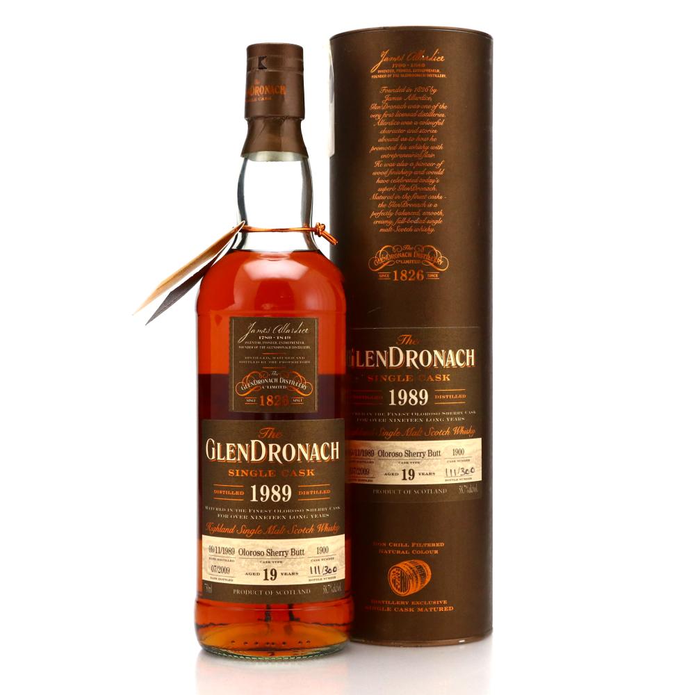 Glendronach 1989 Single Oloroso Cask 19 Year Old #1900