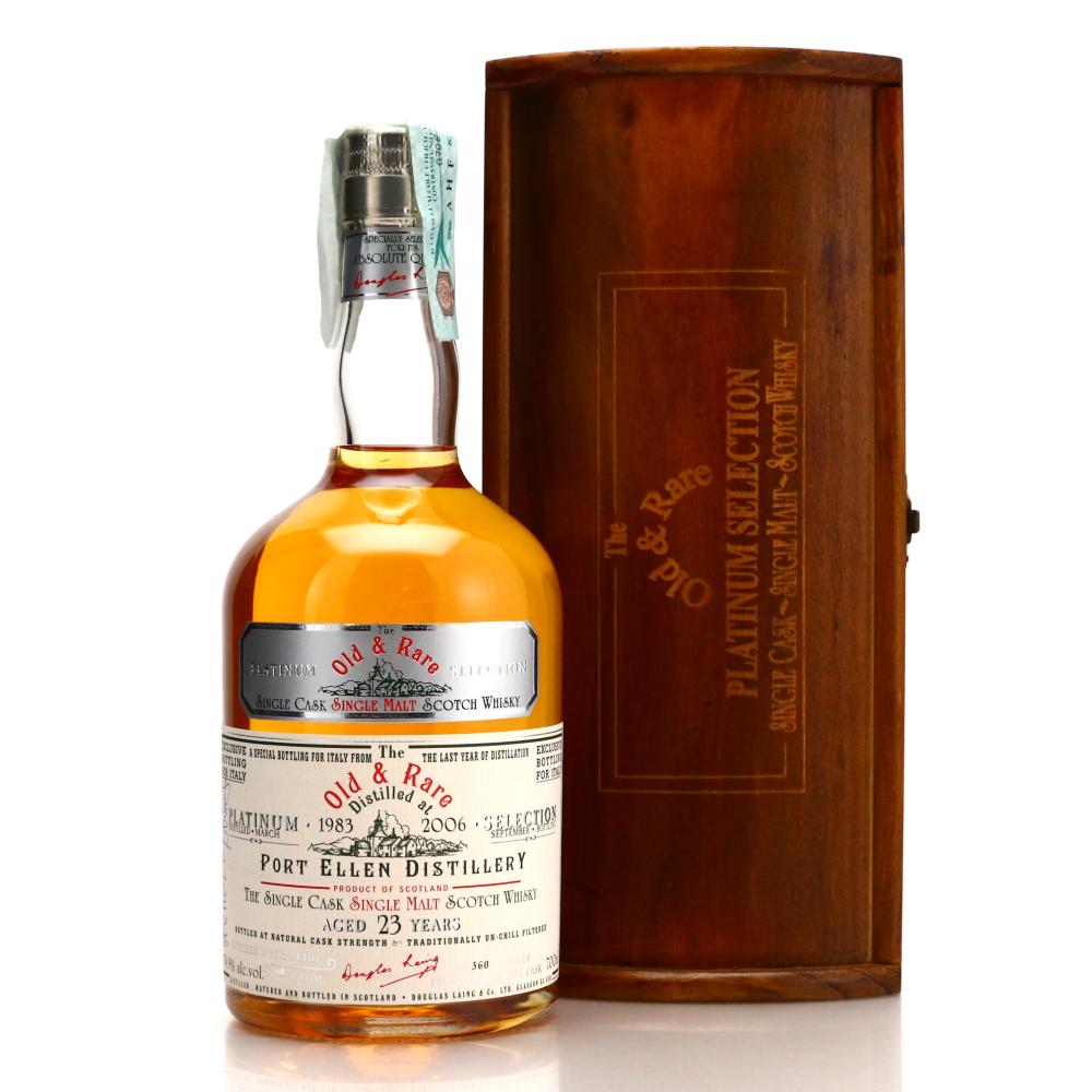 Port Ellen 1983 Douglas Laing 23 Year Old / Old and Rare - Bar Metro 40th Anniversary - Signed by Giorgio D'Ambrosio
