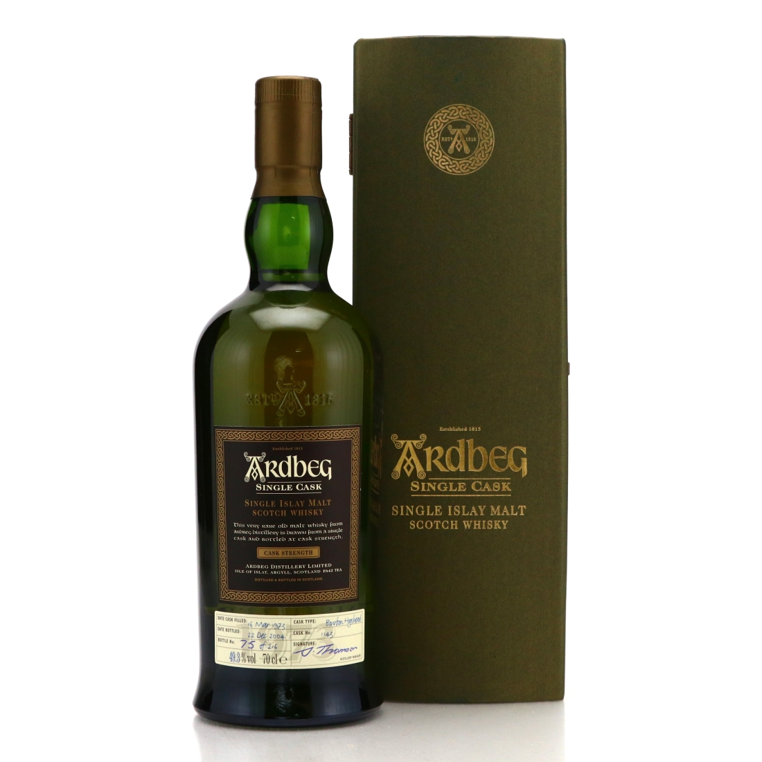 Image for Ardbeg 1973 Single Cask