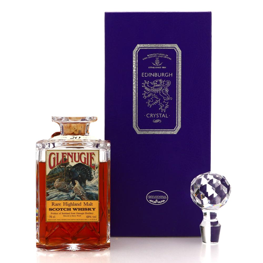 Glenugie 20 Year Old Sestante Sherry Wood Decanter