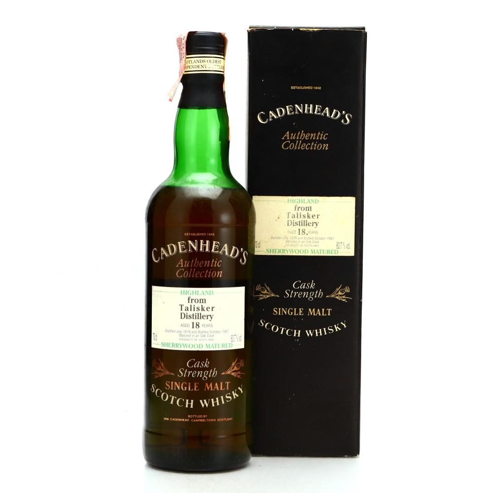 Talisker 1979 Cadenhead's 18 Year Old Sherry Wood