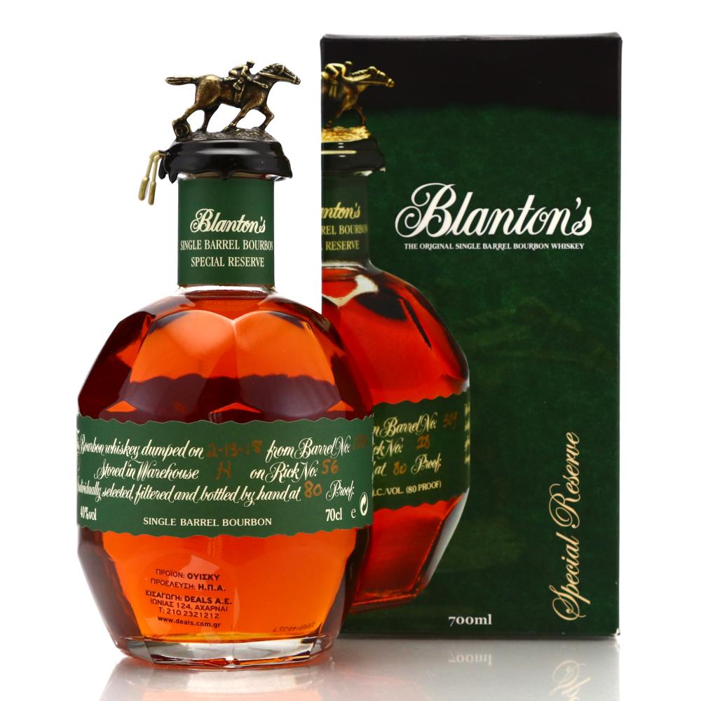Blanton's Single Barrel Special Reserve dumped 2018