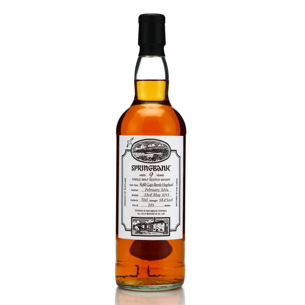 Springbank 2004 Refill Gaja Barolo Hogshead 9 Year Old / Open Day 2013