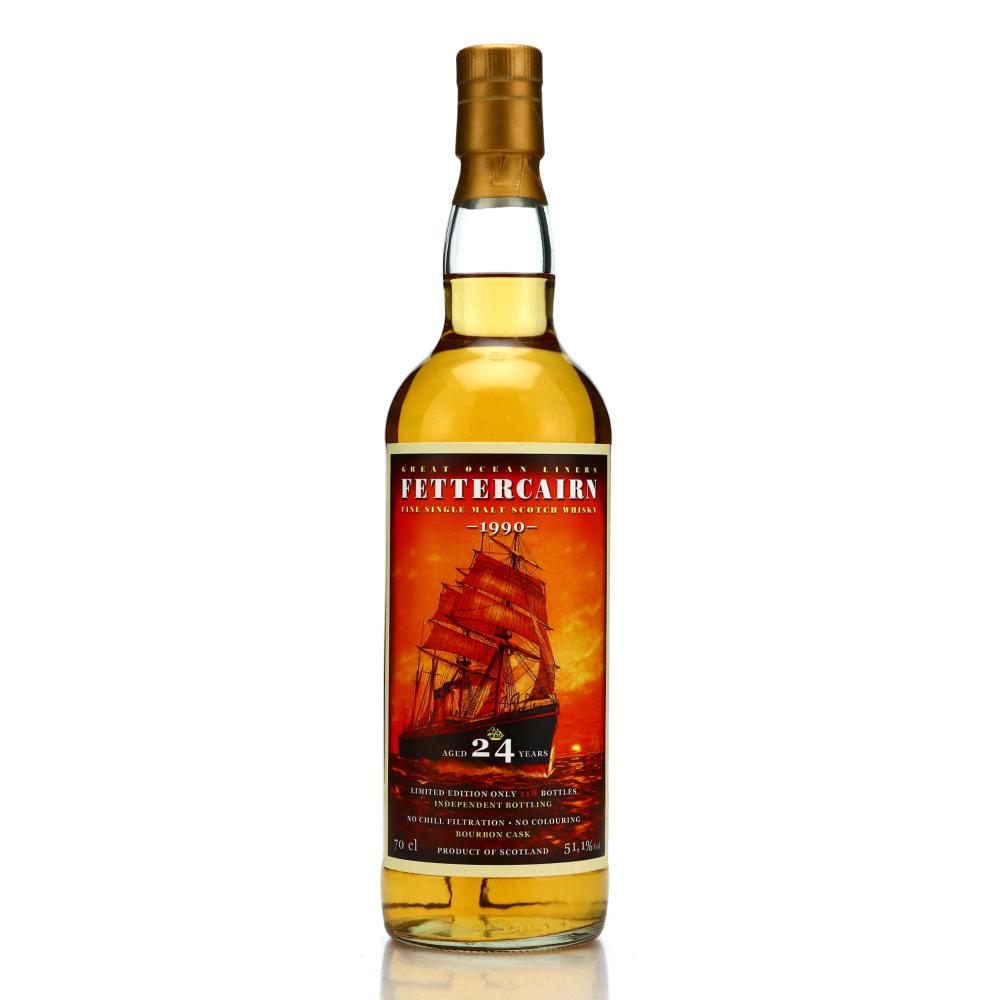 Fettercairn 1990 Jack Wiebers 24 Year Old Great Ocean Liners / Whisky Fair Berlin