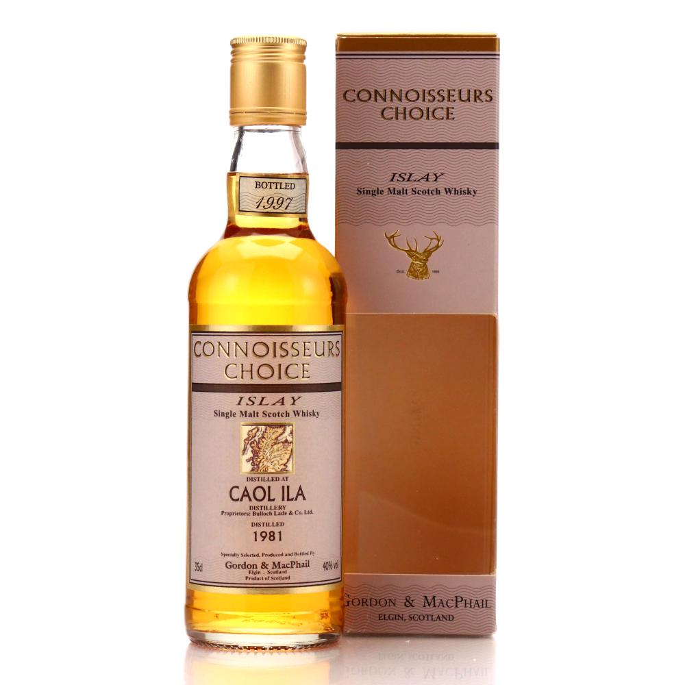 Caol Ila 1981 Gordon and MacPhail 35cl