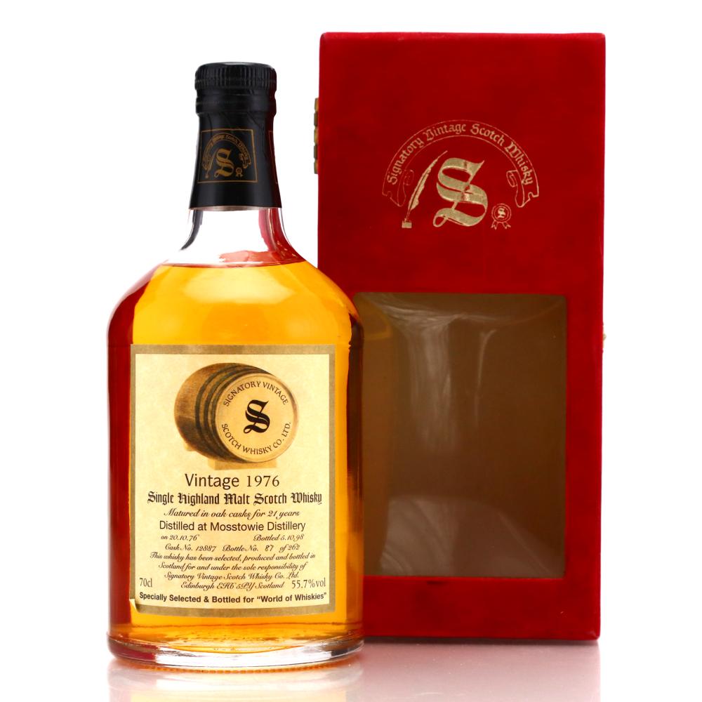 Mosstowie 1976 Signatory Vintage 21 Year Old / World of Whiskies