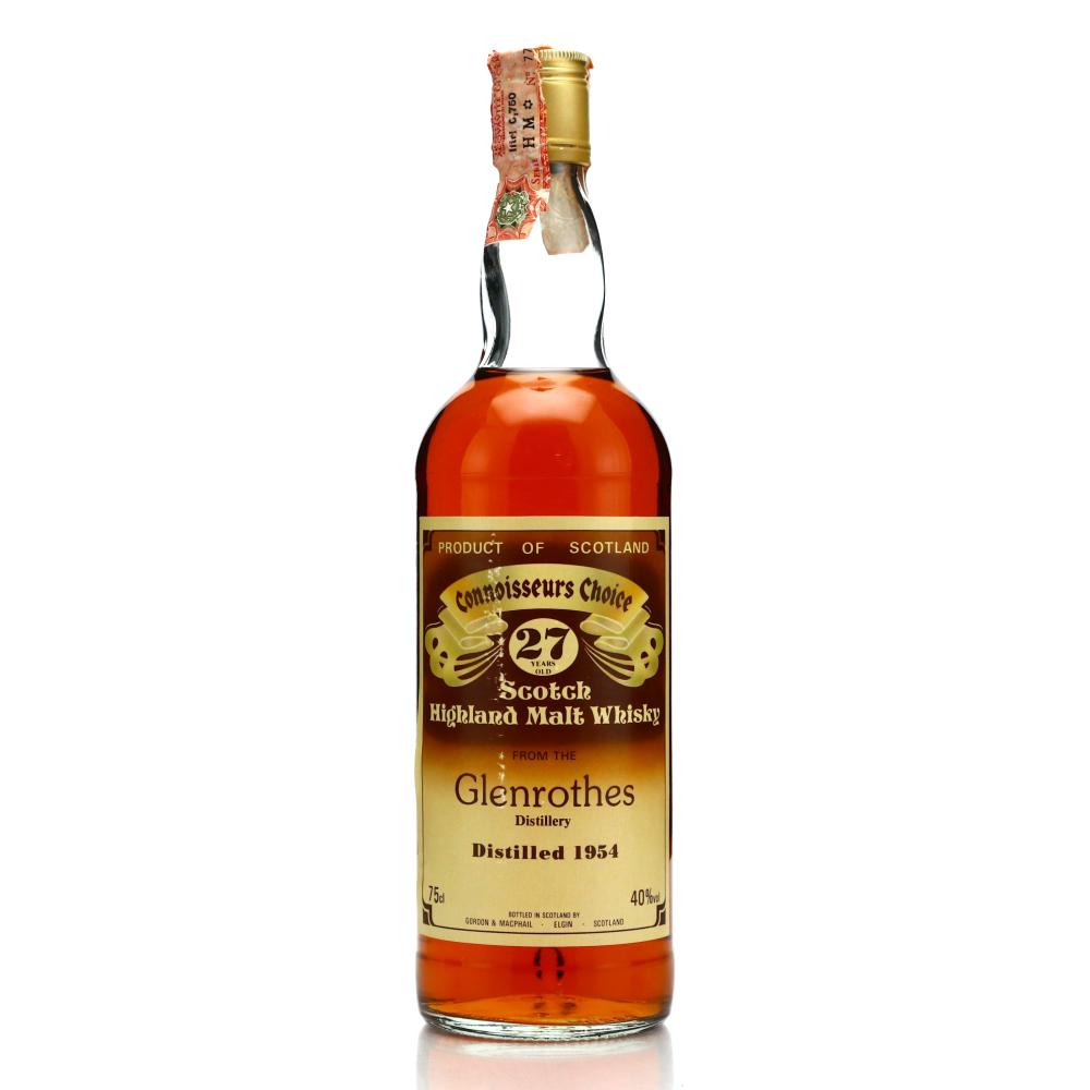 Glenrothes 1954 Gordon and MacPhail 27 Year Old