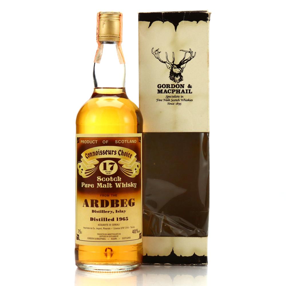 Ardbeg 1965 Gordon and MacPhail 17 Year Old / Co. Import