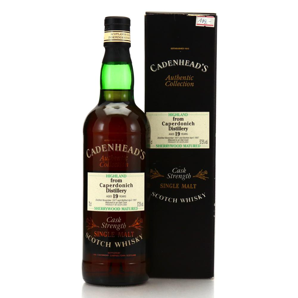 Caperdonich 1977 Cadenhead's 19 Year Old Sherry Wood