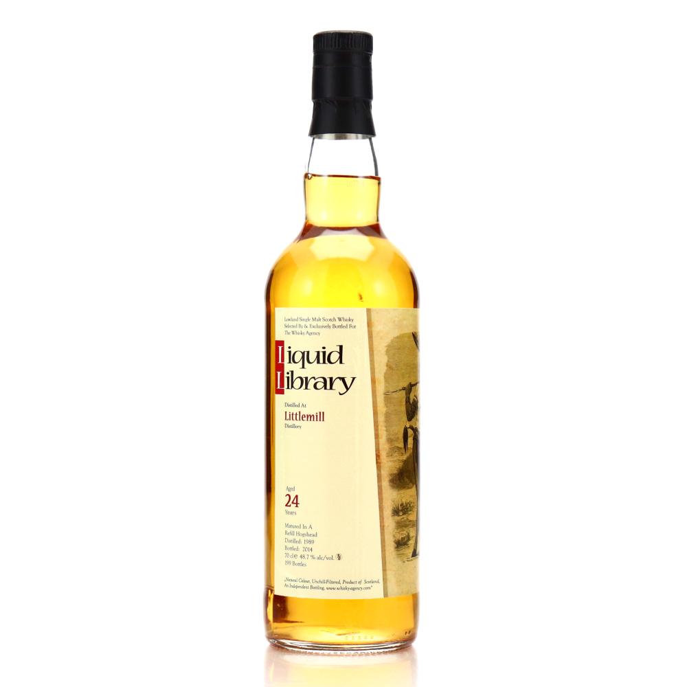 Littlemill 1989 Liquid Library 24 Year Old 