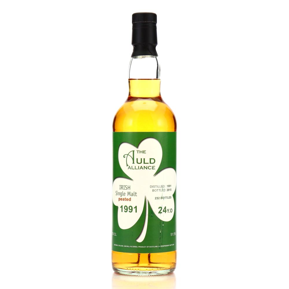 Irish Peated Single Malt 1991 The Auld Alliance 24 Year old