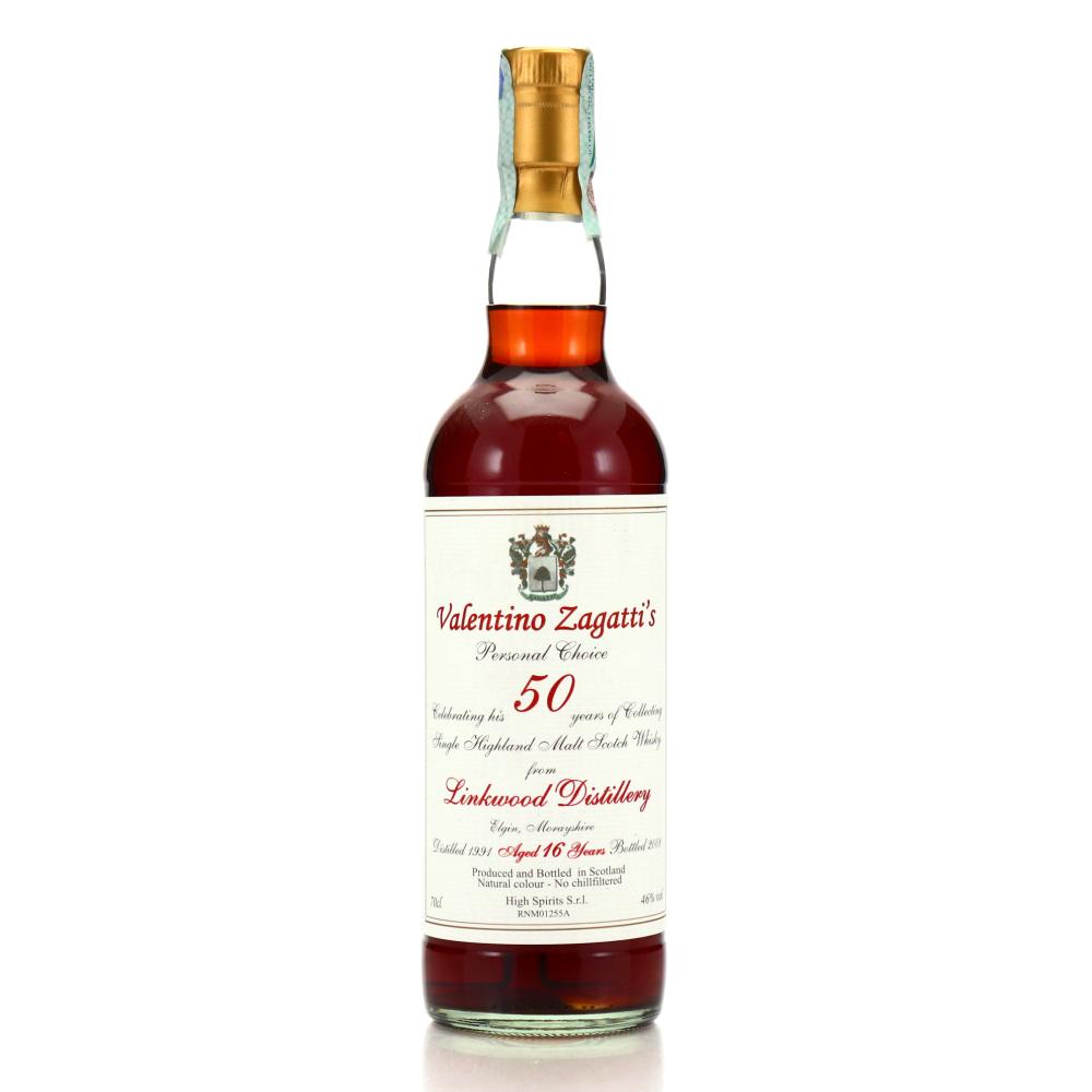 Linkwood 1991 Valentino Zagatti's Personal Choice 16 Year Old