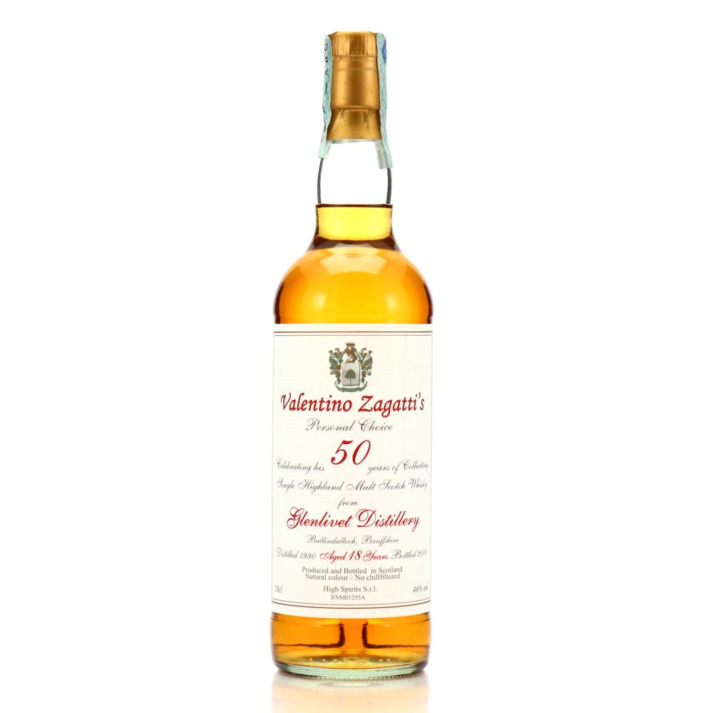 Glenlivet 1990 Valentino Zagatti's Personal Choice 18 Year Old