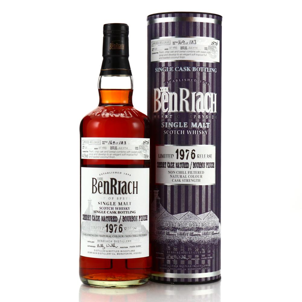 Benriach 1976 Single Bourbon Cask Finish 37 Year Old #529