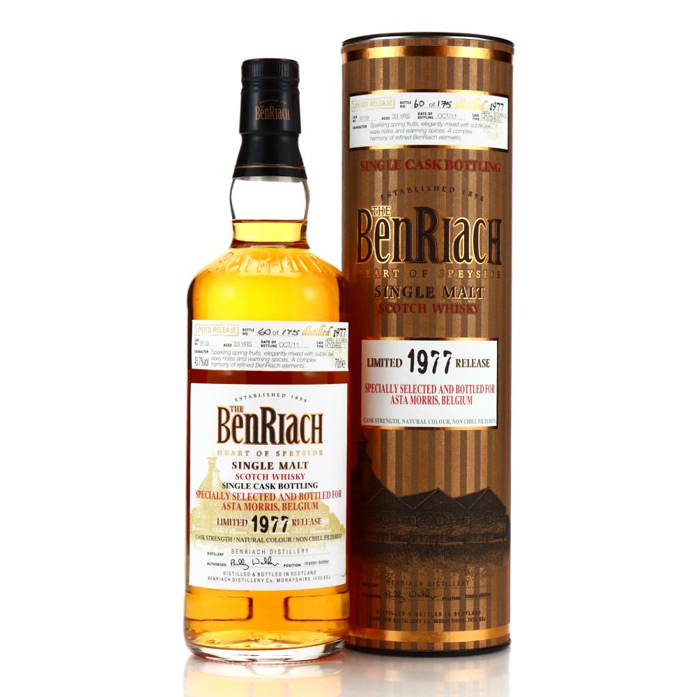 Benriach 1977 Single Cask 33 Year Old #9119 / Asta Morris