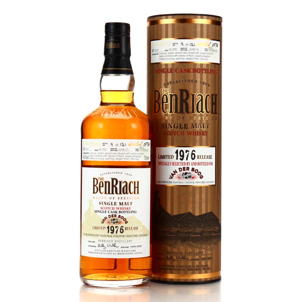 Benriach 1976 Single Cask 36 Year Old #3027 / Van der Boog