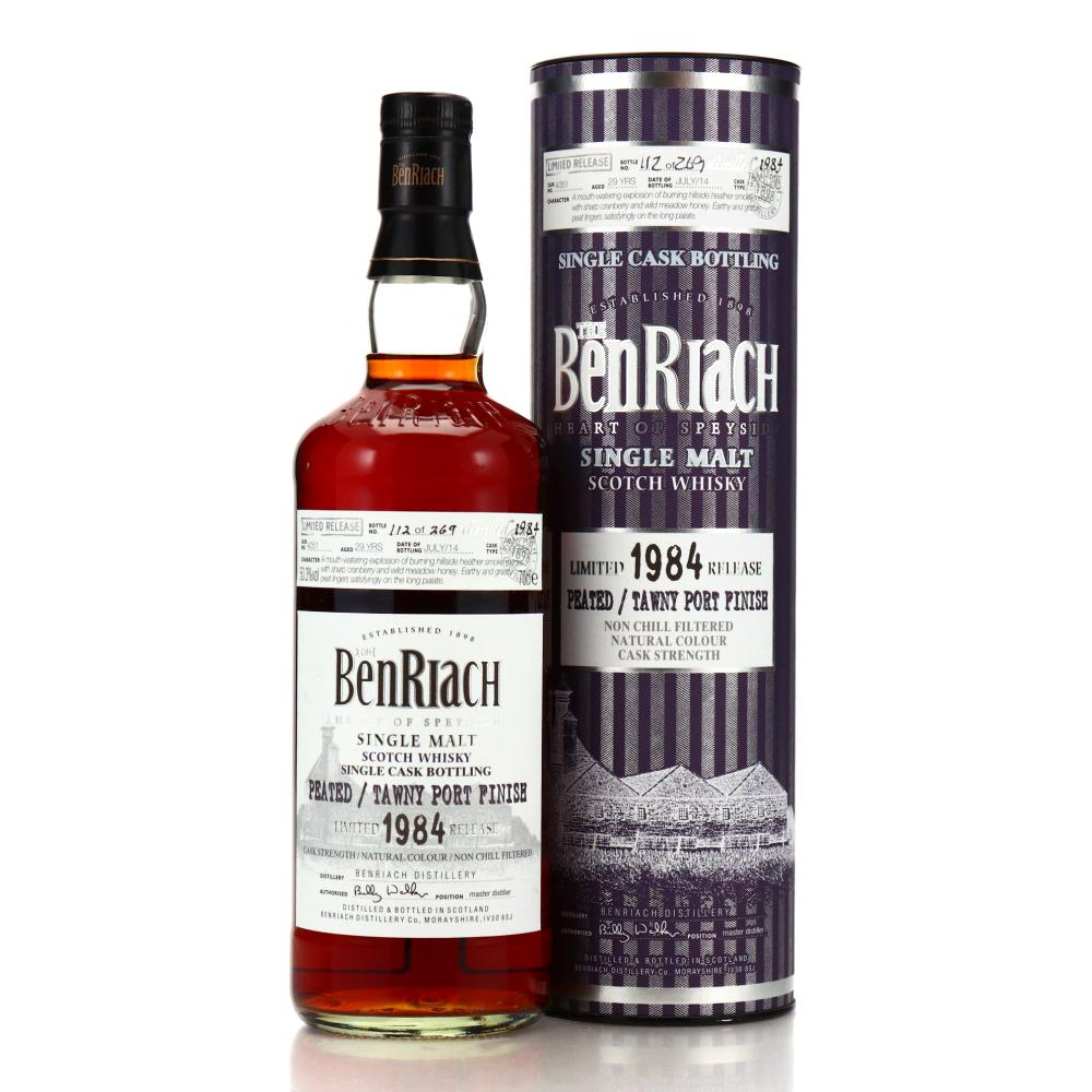 Benriach 1984 Peated Single Tawny Port Cask Finish 29 Year Old #4051