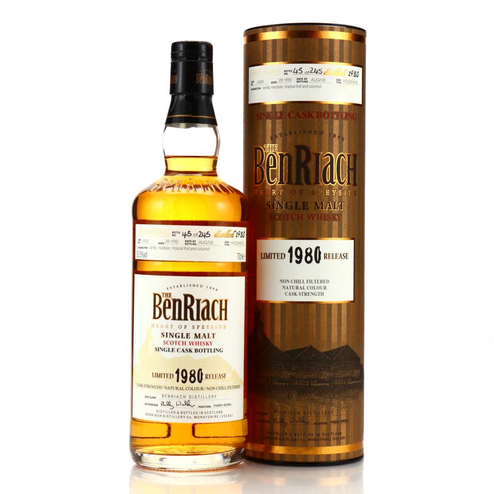 Benriach 1980 Single Cask 28 Year Old #4999