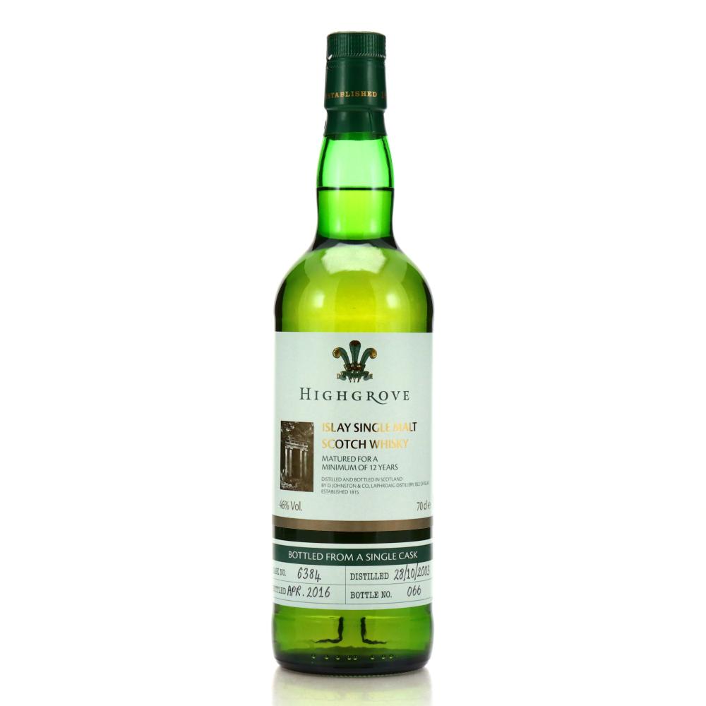 Laphroaig 2003 Highgrove Single Cask #6384