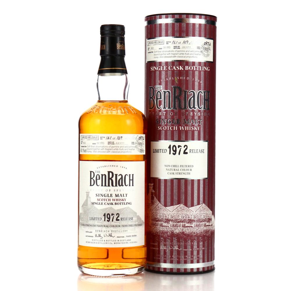 Benriach 1972 Single Cask 39 Year Old #802
