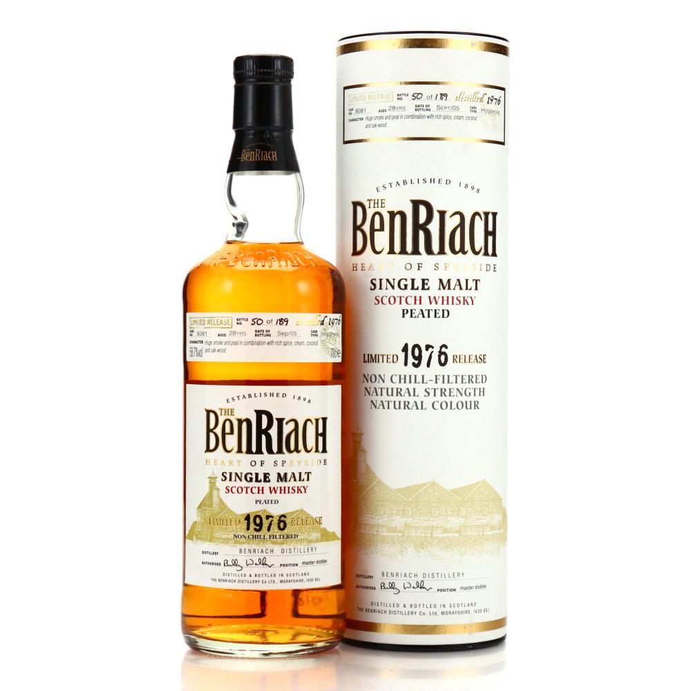 Benriach 1976 Peated Single Cask 28 Year Old #8081