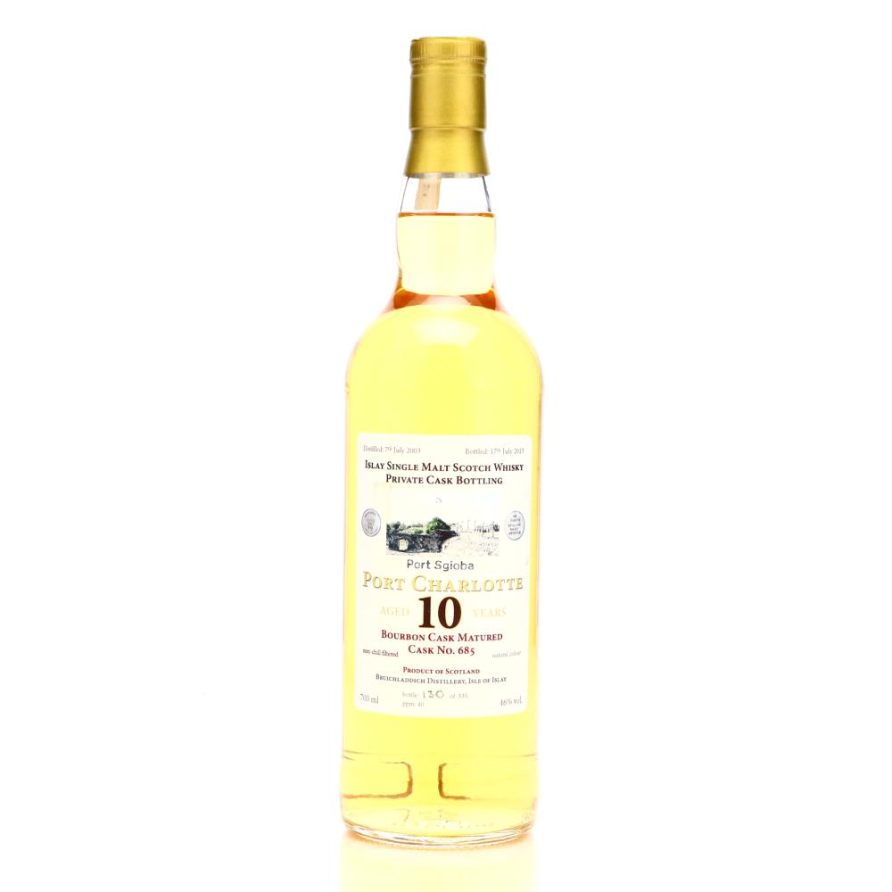 Port Charlotte 2003 Private Cask 10 Year Old #685 / Port Sgioba