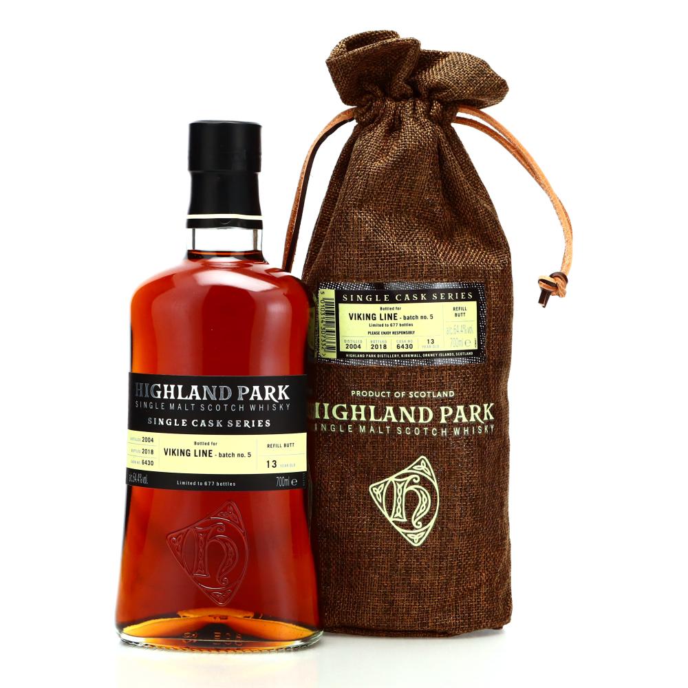 Highland Park 2004 Single Cask 13 Year Old #6430 / Viking Line Batch #5