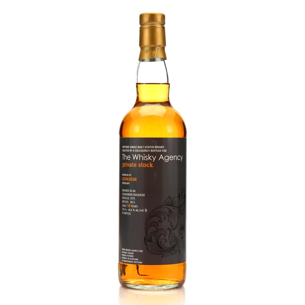 Glenlossie 1975 Whisky Agency 38 Year Old